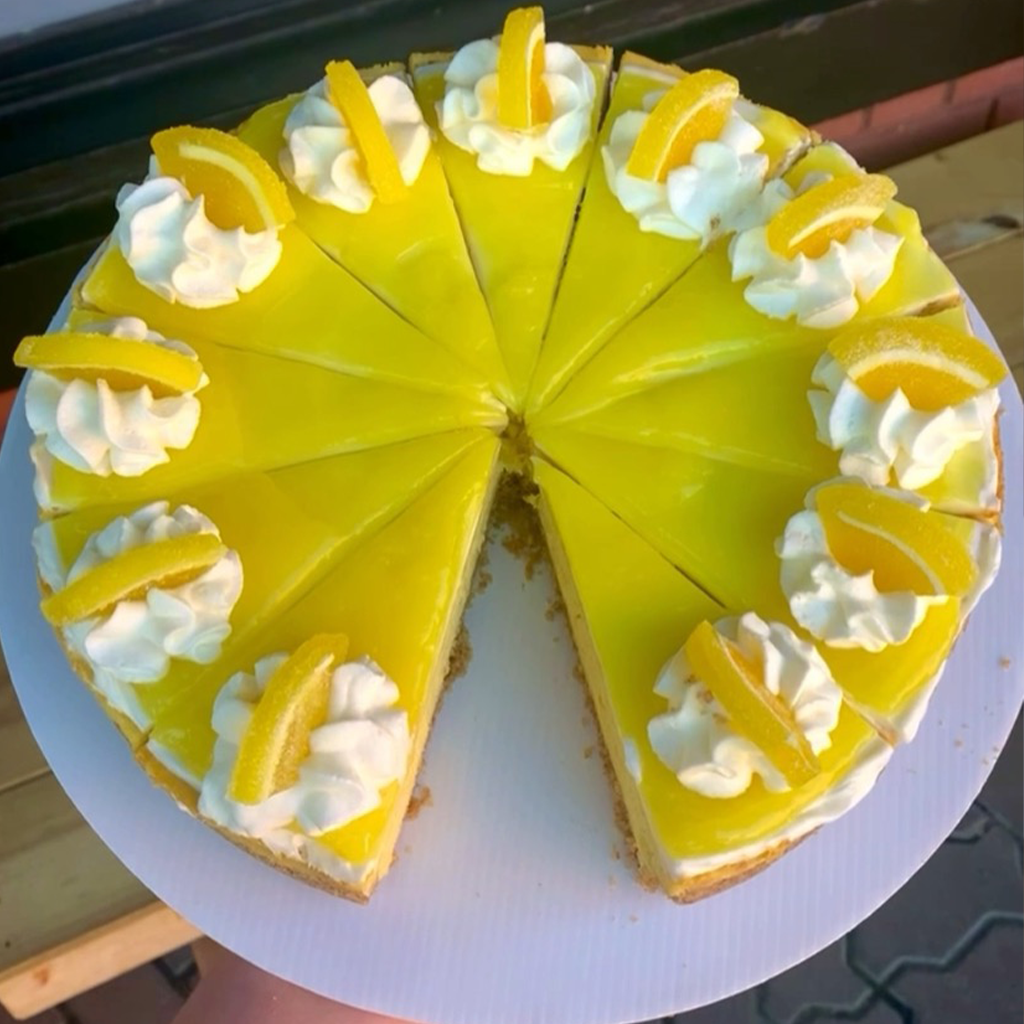 Lemoncello Flavored Cheesecake